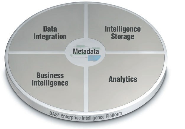 Components of the SAS Enterprise Intelligence Platform